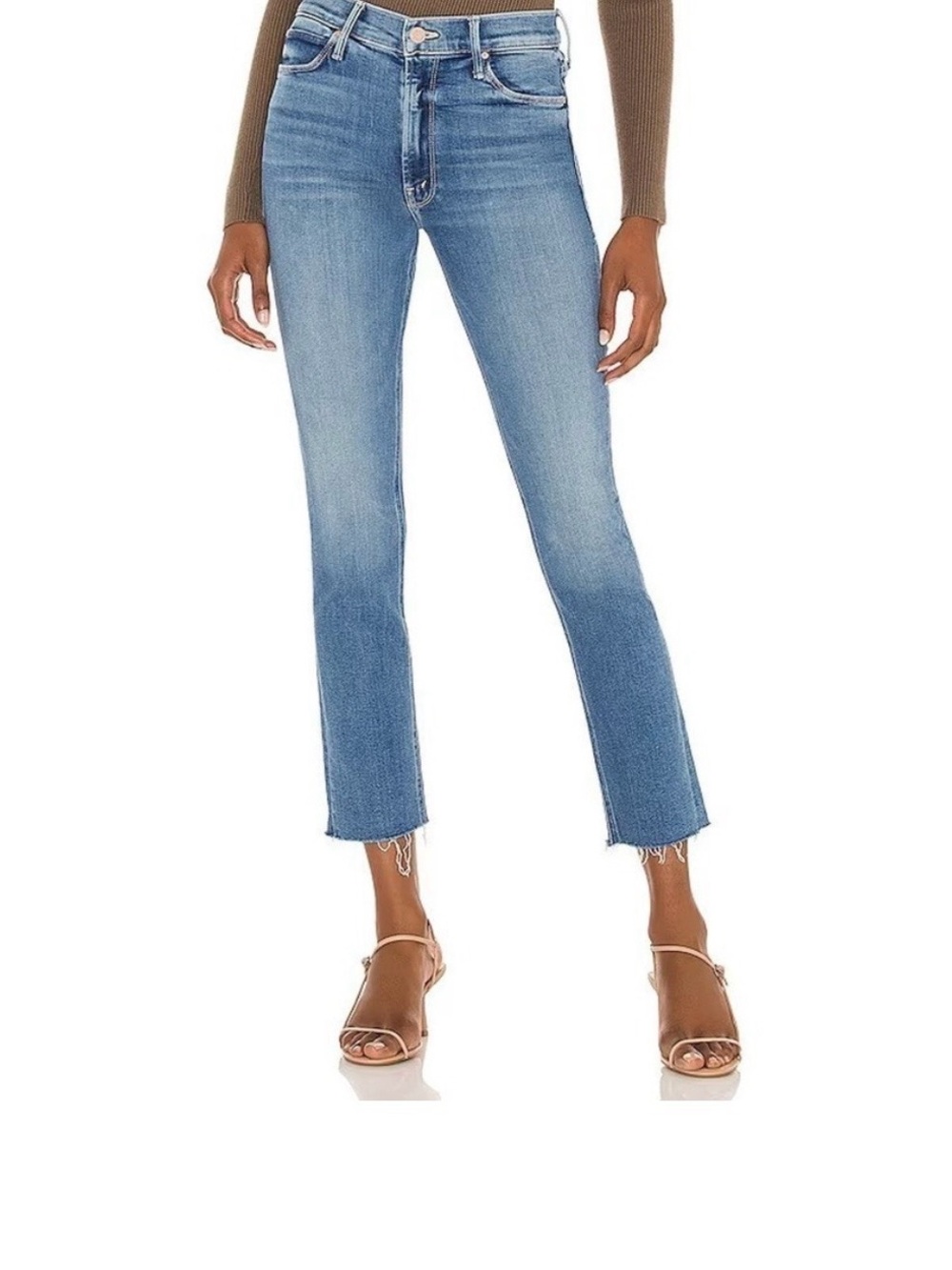 MOTHER The Dazzler Ankle Fray jeans
Sz 27